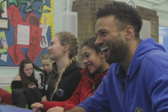 Young people at the Bolton Lads and Girls Club