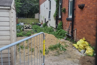 Proposed site of the LEAP community garden