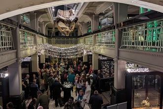 The living worlds gallery at manchester museum, full of Green Spaces Fund winners