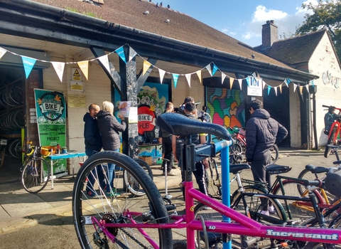 The Platt Fields Bike Hub